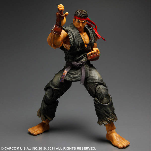 Ryu (Black), Super Street Fighter IV, Square Enix, Action/Dolls